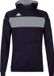 Kappa Daccio Hoodie - Blue Marine / Grey Melange - Men - Size L - Football - 2023