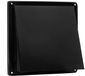 Nedco BV RVS buitenrooster schuine kap Ø150mm noir