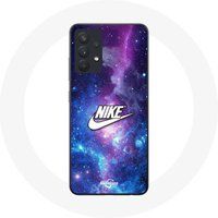 Nike Etui voor Samsung Galaxy A13 4G Wit Gekleurde Ruimte Maniacase