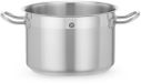 HENDI Kookpan middelhoog - roestvast staal - inductiebodem - zonder deksel - 4 liter - diameter 20 cm x 13,6 cm - zilver
