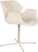 Zuiver Nikki Eetkamerstoelen Armleuning Beige - Set van 2
