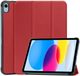 Selected by GSMpunt.nl Apple Tablet Hoes geschikt voor de Apple iPad 11 (2025) A16 / 10.9 (2022) | Book Case met Standaard | Kunstlederen Beschermhoes | Tri-fold | Rood