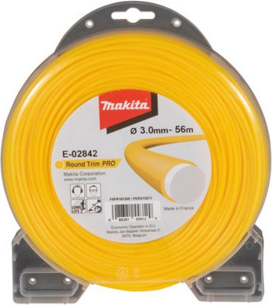 Makita Maaidraad 3,0X56M Geel - E-02842