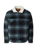 LEVI'S ® Tussenjas 'JERO' saffier / lichtgrijs / zwart / wit