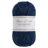 Utopia Crafts Viltwol 100% virgin wol 50g (Navy)