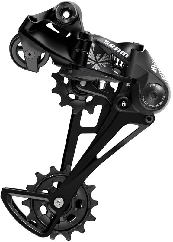 SRAM NX Eagle Achterderailleur 12-speed, black