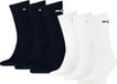Puma Sokken Set van 6 Blauw/Wit Unisex Katoen 43-46