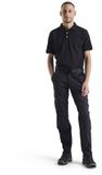 Blåkläder Industrie werkbroek stretch met kniezakken 1448-1832 - Zwart - C62