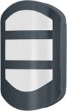 Osram ENDURA Style Plate Wall, Buitenwandlamp, Donkergrijs, Roestvrij staal, 12W, 600lm, 3000K, IP44