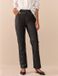 Next - Dames - N. Premium leren broek - Zwart