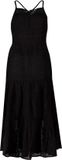 Superdry Vintage Lace Cami Maxi Robe Sans Manches Noir M Femme