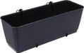 Monzana Balkon Plantenbak Antraciet 12Ltr
