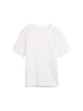 Tom Tailor - T-shirt van katoen - Maat XXL - Whisper White
