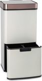 Klarstein Royal Trash - Vuilnisemmer - 72 Liter - Prullenbak met sensor - RVS - Roségoud