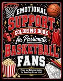 Emotional Support Basketball Coloring Book