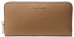 MICHAEL Michael Kors Michael Kors Jet Set portemonnee large luggage Cognac Leer