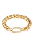 Elli - Armband - Dames Schakels Basis Ringsluiting Goudkleurig - Dames