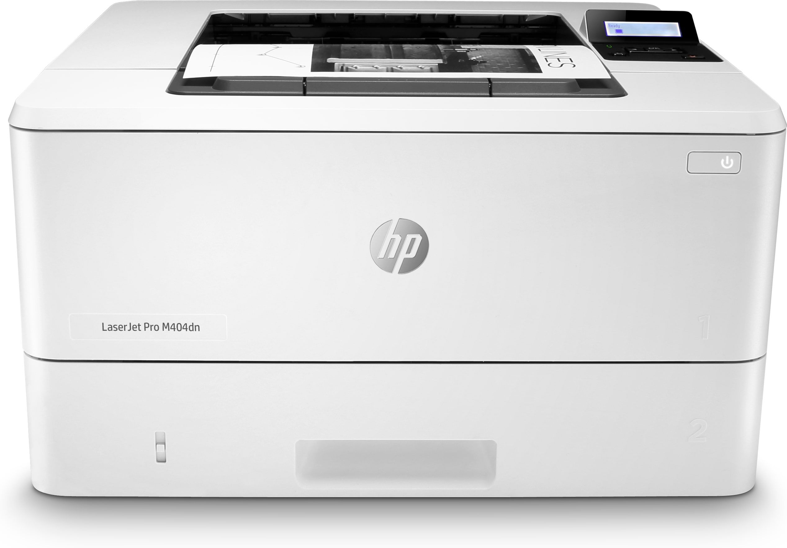 HP LaserJet Pro M404dn - Laser Printer - Duplex - Ethernet - USB - White