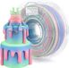 Merkloos PLA+ Filament 175 mm - Macaron Rose Vert Bleu Arc-en-ciel - 1 kg