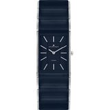 Jacques Lemans 1-1940Q Polshorloge Dames Kwarts Blauw Saffierglas Staal
