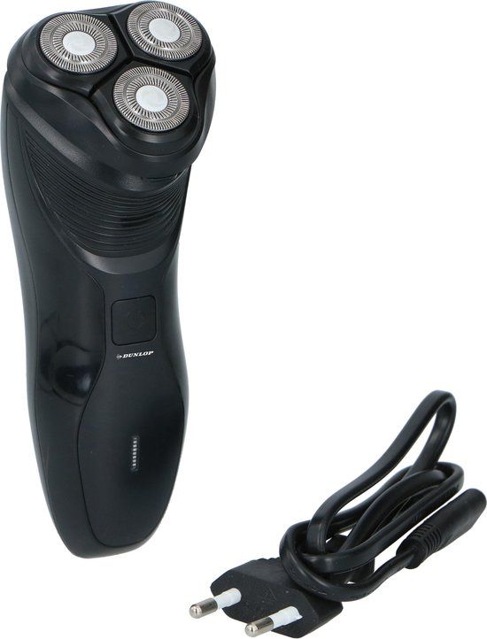 Dunlop Scheerapparaat met Trimmer - Oplaadbaar - 3 Koppen - Zwart