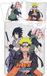 Naruto Dekbedovertrek grijs 140 x 200 cm Katoen 70 x 90 cm
