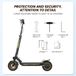 Scooter électrique - W9 - Pneus tout-terrain de 25,4 cm - Autonomie de 30-40 km - Batterie 48 V 10 Ah - Suspension avant et arrière - Freins à disque avant et arrière - Pliable