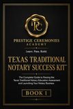 Texas Traditional Notary Success Kit