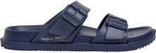 Pepe Jeans Ocean Brand Slippers Blauw EU 41 Man