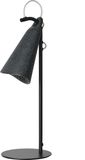 OSRAM Decor Bell tafellamp E27 zwart, metaal, PCR, met flexibel verstelbare lampenkap
