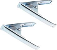 Merkloos / Sans marque Benson Zeilklem - Set van 14 stuks - 15 cm - Metaal - Zilver
