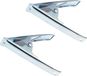 Merkloos / Sans marque Benson Zeilklem - Set van 14 stuks - 15 cm - Metaal - Zilver