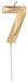 Folat Kaars Glamour Cijfer 7 Goudkleurig Metallic
