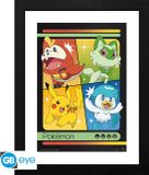 Abystyle POKEMON - Framed print "Scarlet & Violet Starters" (30x40)
