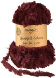 Halbach Imitatiebontkoord, pluizig decoratief koord, bordeauxrood, 50g, 30m