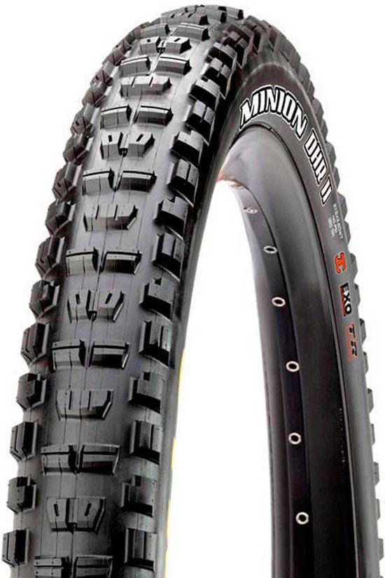 Maxxis Minion DHR II EXO/TR 29" Tubeless MTB Tire - 29 x 2.60" - Black
