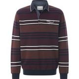 Babista herren Sweatshirt - 48/50 - donkerrood - Plus Size