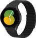 Strap-it Bracelet de montre connectée en silicone - Convient pour Samsung Galaxy Watch 5 - 40mm magnétique - Noir