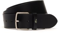LACOSTE Leren Riem Elegance Plain Leather Belt W90 Noir Zwart