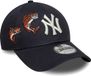 New Era 9forty® New York Yankees Cap Blauw Katoen One Size