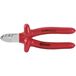 KS Tools 117.1281 1000V Elektriciens-zijkniptang, 175mm
