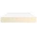 VidaXL Pocketveringmatras medium 120x200x20 cm kunstleer crèmekleurig