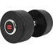 Gorilla Sports Vaste Halter - Gietijzer met Rubber coating - 45 kg