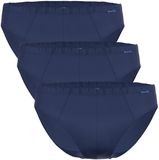 AMMANN Slip Cotton & More Mini Slip 3P Set van 3 Donkerblauw XXL
