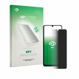 upscreen - privacy screenprotector voor ZTE Blade A36 - Folie Beschermfolie Blauwlichtfilter