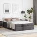 Maison Exclusive - Lit bébé exclusif - Complet avec matelas. Autre : 2 pièces, gris, PVC