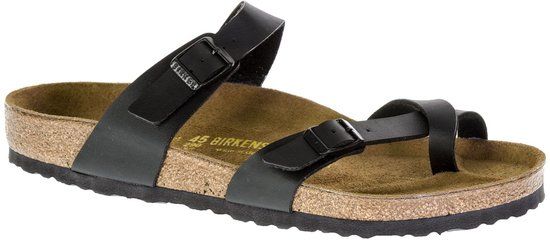 Birkenstock Mayari Dames Slippers - Black - 4040714632209
