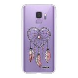 Beschermhoes Evetane Beschermhoes voor Samsung Galaxy S9, hartmotief