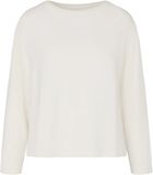 Hunkemöller Top Jersey Essential Wit Lange Mouw Vrouwen XXL Effen Viscose 92%