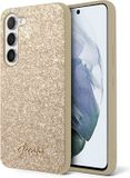 Guess Glitter Flakes Back Case - Samsung Galaxy S23 - Gold